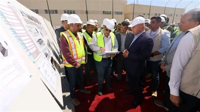 وزير النقل يجري جولة تفقدية هامة بقطاعات المشروع المختلفة لمتابعة التقدم في معدلات تنفيذ المشروع والأعمال الكهروميكانيكية
