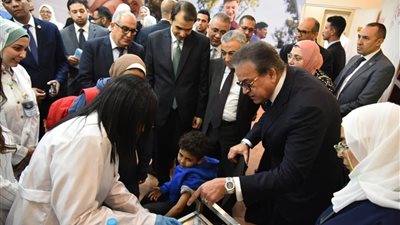 وزير الصحة يطلق المبادرة الرئاسية لرعاية أطفال السكري بتقنيات بلا وخز
