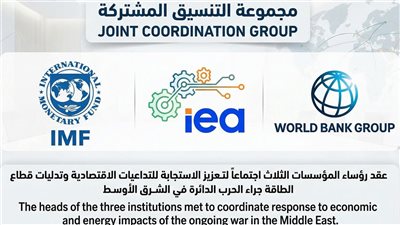 صندوق النقد ووكالة الطاقة الدولية والبنك الدولي يحذرون من تداعيات الحرب على الطاقة والأمن الغذائي