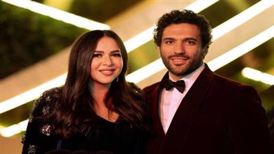  حسن الرداد يمازح إيمي سمير غانم في عيد ميلادها بعبارة غير متوقعة على 