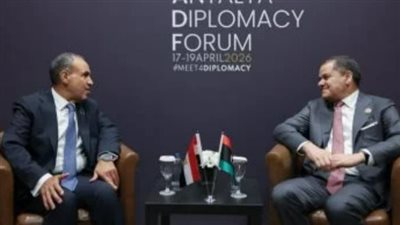 بدر عبد العاطي يجدد دعم مصر لسيادة ليبيا واستقرارها خلال لقائه برئيس حكومة الوحدة