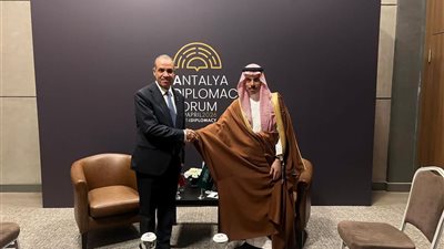 مشاورات مصرية سعودية على هامش منتدى أنطاليا الدبلوماسي