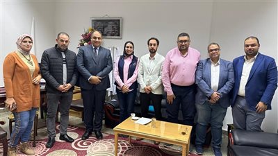 جامعة كفر الشيخ تستقبل لجنة وزارة الصحة 