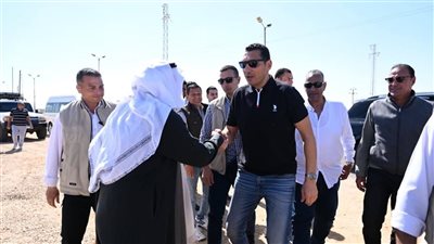 وزير الشباب يتفقد مركز شباب الشهداء بشمال سيناء ويشدد على تسريع معدلات التنفيذ