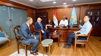 محافظ كفرالشيخ يستقبل السكرتير العام المساعد الجديد 
