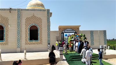 افتتاح مسجد «الغبايشة» بسيدي سالم كفرالشيخ 