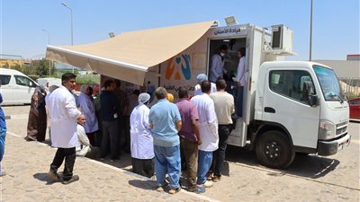 حملة طبية شاملة للعاملين بالمنطقة الصناعية في 6 أكتوبر بالتعاون بين الدولة والمجتمع المدني