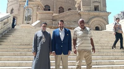 المبعوث الخاص لرئيس الولايات المتحدة الأمريكية لشئون السياحة والقيم يزور منطقة مجمع الأديان بمصر القديمة