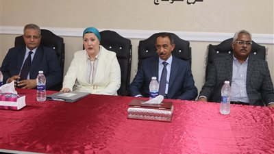 رئيسة المجلس القومي للطفولة والأمومة ومحافظ سوهاج يفتتحان فرع المجلس بالمحافظة