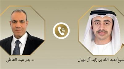 اتصال بين وزير الخارجية ونظيره الإماراتي لبحث جهود خفض التصعيد بالمنطقة