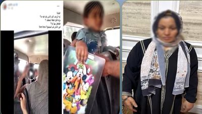 سقوط متهمة بخطف طفلة داخل ميكروباص