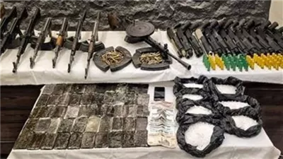 مصرع 4 عناصر جنائية وضبط 90 قطعة سلاح ومخدرات بـ150 مليون جنيه في أسيوط