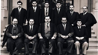 صورة تاريخية تجمع رواد العلوم في بدايات جامعة القاهرة