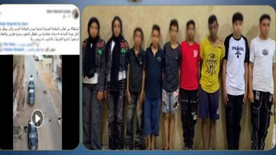 فيديو متداول يقود لكشف مشاجرة بين 9 أشخاص بالسويس