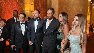 بحضور النجوم.. حفل زفاف أسطوري لابنة شقيق الفنان عماد زيادة بالأهرامات