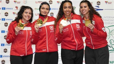 جامعة القاهرة تدعم أبطالها الرياضيين بعد فوز العنود حجازي بذهبية السلاح
