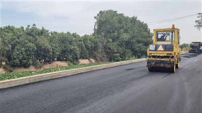 محافظ الجيزة يعلن الانتهاء من تطوير طريق ترعة فهمي بمنشأة القناطر