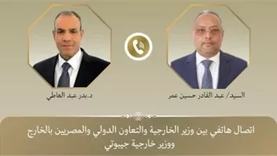 عبد العاطي ونظيره الجيبوتي يبحثان تطورات القرن الأفريقي وأمن البحر الأحمر