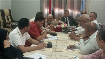 وكيل تعليم كفرالشيخ يجتمع برؤساء لجان الثانوية العامة ومديري الإدارات