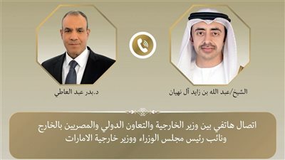 وزيرا خارجية مصر والإمارات يبحثان تطورات الأوضاع الإقليمية