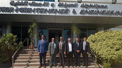 مصر للطيران للصيانة والأعمال الفنية تستقبل وفداً رفيع المستوى من شركة الاتحاد الهندسية   الإماراتية