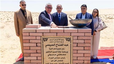 اقتصادية قناة السويس تضع حجر أساس مصنع هندي بسيناء