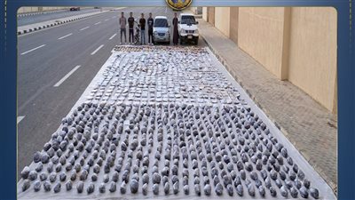 الداخلية تضبط تشكيلًا عصابيًا بحوزته قرابة طنين من المخدرات في السويس بقيمة 125 مليون جنيه