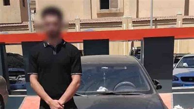 لتلافى المخالفات المرورية .. القبض على طالب طمس لوحات سيارته بالقاهرة  