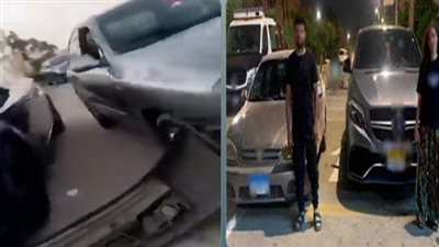 ادعت أنها دبلوماسية .. القبض على فتاة أجنبية تشاجرت مع شاب بعد تصادم بالتجمع 