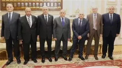 النائب العام يهنئ رئيس محكمة النقض بتوليه رئاسة مجلس القضاء الأعلى