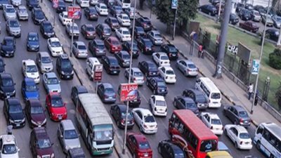 حالة المرور اليوم في القاهرة والجيزة: كثافات متحركة بمحاور العاصمة الرئيسية