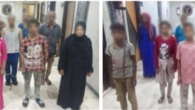 ضبط 10 متهمين بالقاهرة لاستغلال 9 أطفال في التسول وبيع السلع بالإكراه
