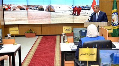 محافظ الدقهلية يشارك بالمحاكاة الوطنية لإدارة الأزمات بحضور الرئيس السيسي