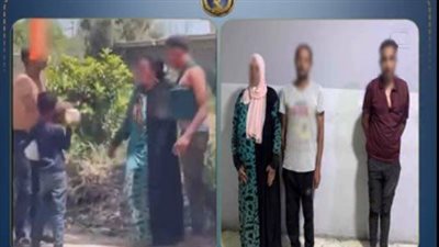 خلافات الجيرة تشعل مشاجرة بالبحيرة.. ضبط زوجين بعد تداول فيديو التعدى على شخص 