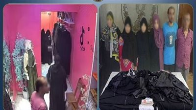 ضبط 5 أشخاص بتهمة سرقة ملابس من محل بالمقطم بأسلوب المغافلة.. وإعادة المسروقات