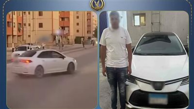 الداخلية تضبط طالبًا أدى حركات استعراضية بسيارته في شمال سيناء طمعًا في زيادة المشاهدات