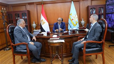 مكى يبحث عدد من الملفات مع نقابة المهندسين بكفرالشيخ