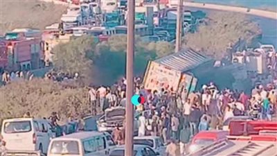 بعد ساعات من الحادث.. وفاة اثنين من مصابي تريلا مرغم متأثرين بإصاباتهما