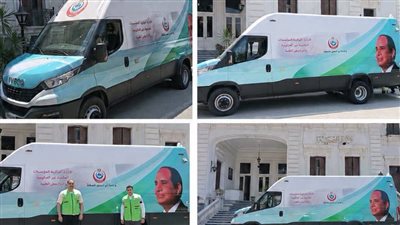 السيارة المتنقلة لاستخراج تراخيص مزاولة المهنة تصل القصر العيني