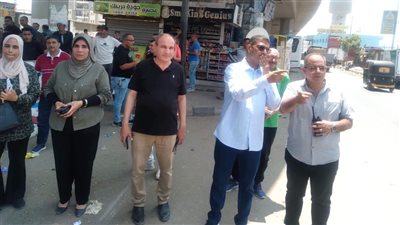 نائب محافظ الدقهلية يتابع تطوير ميدان سندوب وتحسين السيولة المرورية