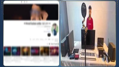 استوديو بدون ترخيص وصفحة على السوشيال.. سقوط مروج المصنفات الصوتية المخالفة بالإسكندرية