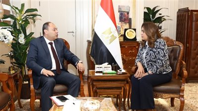 وزيرة التنمية المحلية تبحث مع رئيس هيئة تنمية الصعيد الموقف التنفيذي للمشروعات التنموية الجارية بالمحافظات