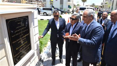 محافظ الدقهلية ووزير الإنتاج الحربي يفتتحان مصيف أبو زعبل بجمصة