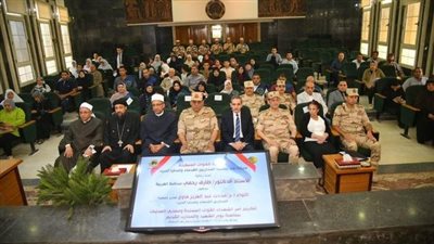 محافظ الغربية يكرم 50 من شهداء ومصابي العمليات العسكرية في احتفال المحاربين القدماء