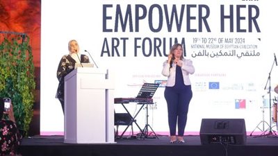 وزيرة التضامن تشهد إطلاق الدورة الثانية لملتقى تمكين المرأة بالفن