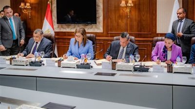 4 وزراء يوقعون عقود تنفيذ مصنع تدوير المخلفات الصلبة البلدية بمنطقة شبرامنت بالجيزة