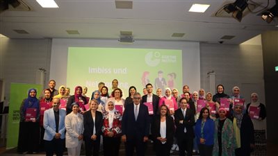 بالصور..تكريم محاضرين اللغة الألمانية بالجامعات المصرية في معهد جوته القاهرة
