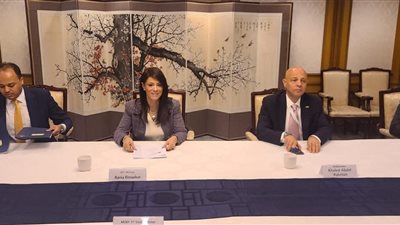 وزيرة التعاون الدولي تعقد اجتماعًا ثنائيًا مع نائب وزير الاقتصاد والمالية الكوري