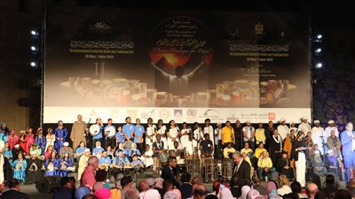 بالصور..بعروض الإسماعيلية.. قصور الثقافة تختتم مشاركتها بالمهرجان الدولي للطبول