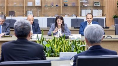 وزيرة التعاون تلتقي رئيس بنك التصدير والاستيراد الكوري لمناقشة تعزيز سبُل التعاون 